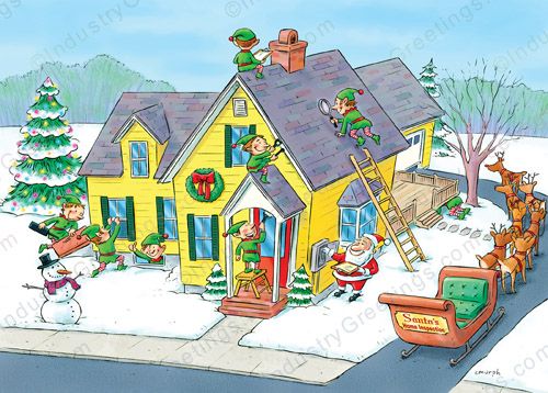 Home Appraisal Christmas Card