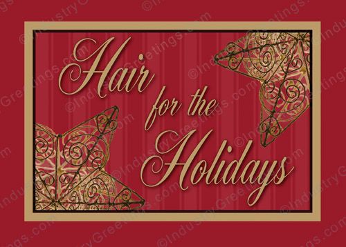 Hair for the Holidays Christmas Card