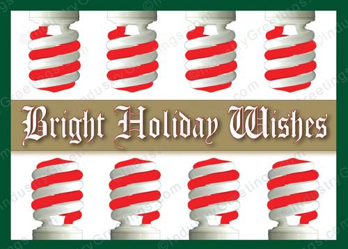 Bright Wishes Electric Holiday Card
