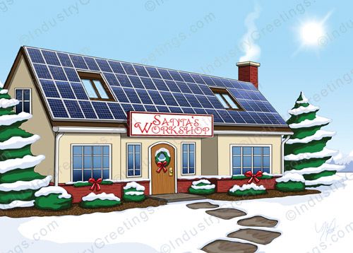 Solar Workshop Christmas Card