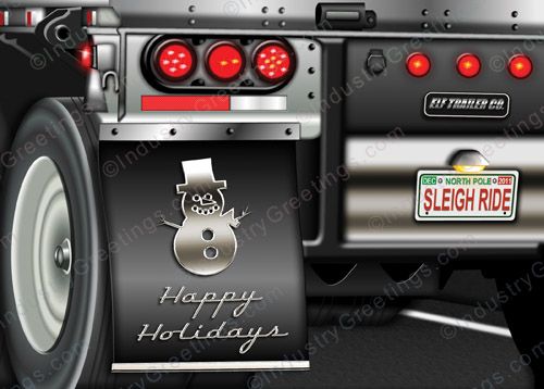 Trucking Industry Christmas Card