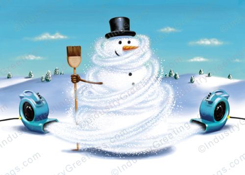 Frosty's Restoration Holiday Card
