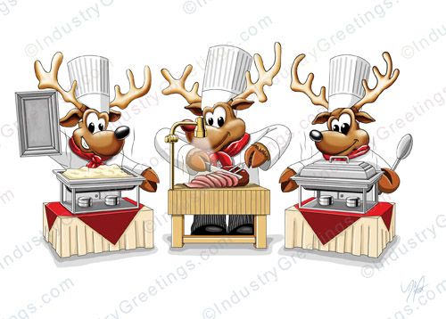 Catering Company Christmas Card