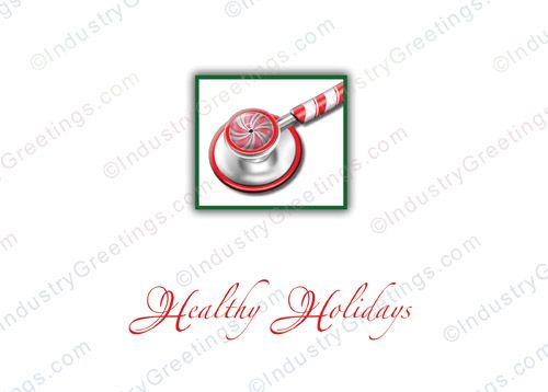 Healthy Holidays Christmas Card
