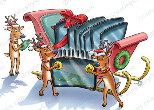 Auto Glass Company Christmas Card