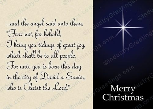 Christ The Lord Christmas Card