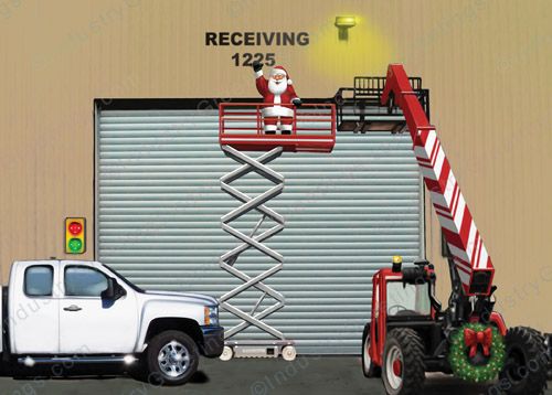 Commercial Install Christmas Card