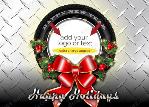 Logo Tire Center Christmas Card