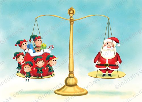 Balance Attorney Christmas Card