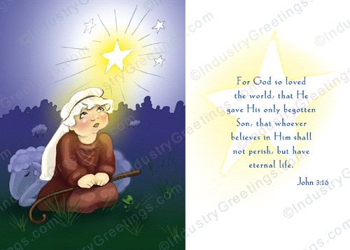John 3:16 Christmas Card