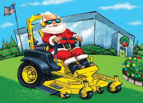 Commercial Landscaping Holiday Card