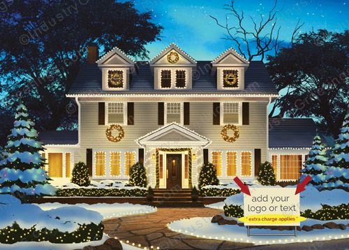 Logo Home Services Holiday Card