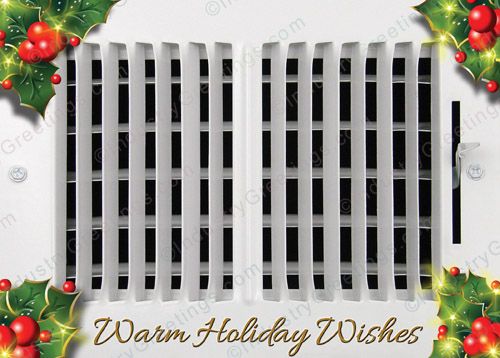 HVAC Contractor Holiday Card
