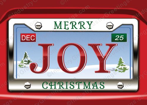 JOY Ride Christmas Card