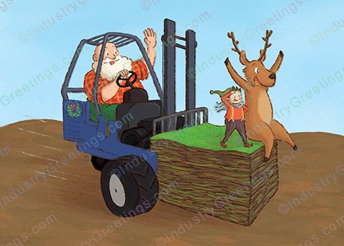 Turf Farm Christmas Card