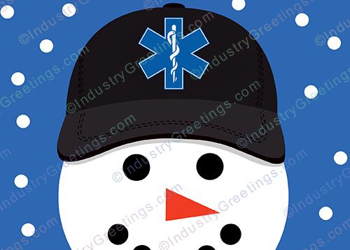 Emergency Medical Tech Christmas Card
