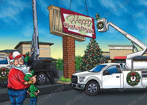 Commercial Development Holiday Card