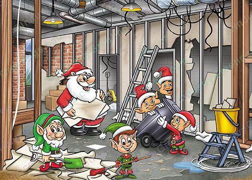 Demolition Business Christmas Card