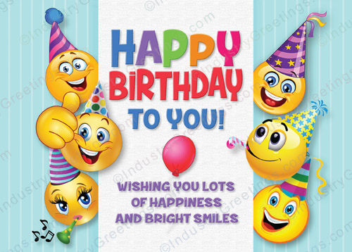 All Smiles Birthday Card