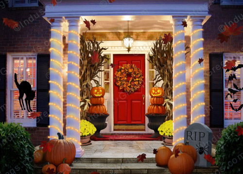 Home Decorations Halloween Card