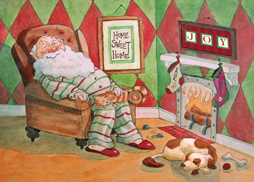 Home Sweet Home Christmas Card