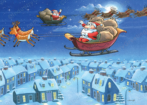 Staffing Agency Christmas Card