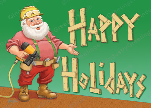 General Contractor Christmas Card
