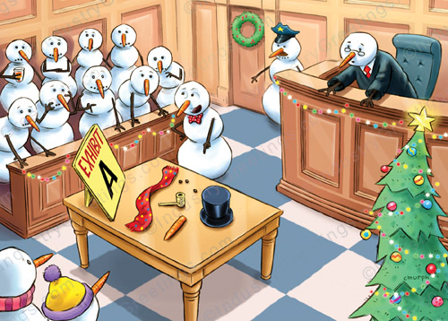 Funny Attorney Christmas Card