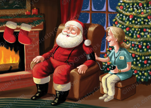 Medical Home Care Christmas Card