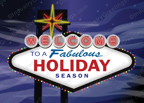 Fabulous Holiday Christmas Card