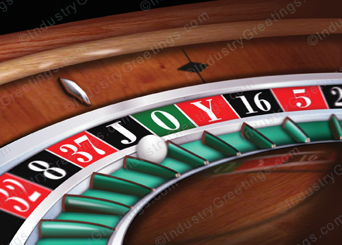 Roll JOY to Win Christmas Card