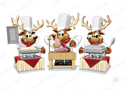 Catering Company Christmas Card