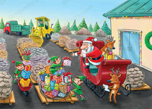 Rock Yard Christmas Card