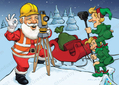 Right On Survey Christmas Card