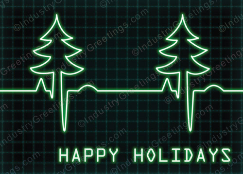 Heart Beats For Christmas Card