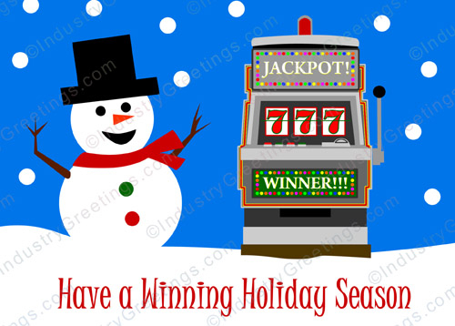 Winning Streak Christmas Card