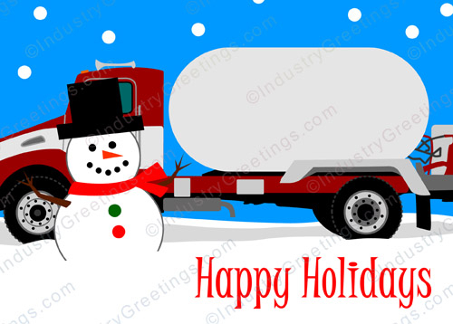 Frosty's Propane Christmas Card