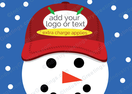 Work Hat Christmas Card