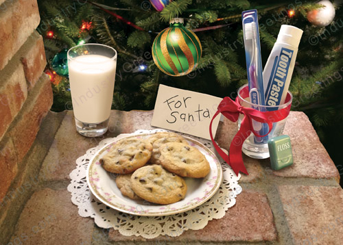Good Oral Care Christmas Card