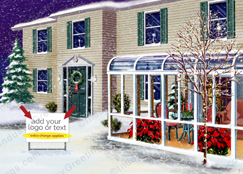 Sunroom Business Christmas Card