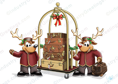 Hospitality Industry Christmas Card