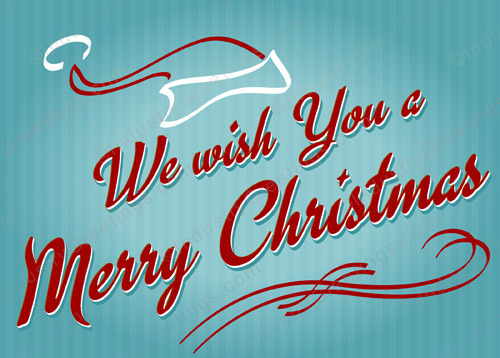 Santa Hat Wish Christmas Card