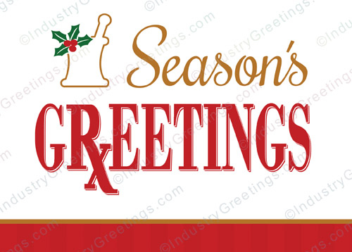 Rx Greetings Christmas Card