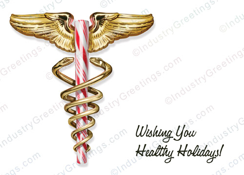 Medical Seal Christmas Card