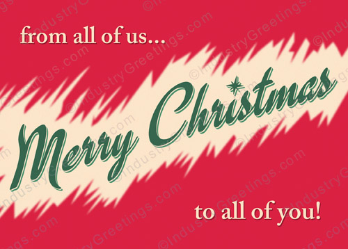 From All of Us Christmas Card