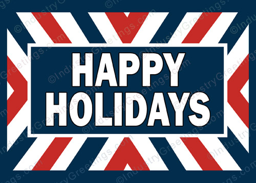 Barber Branded Christmas Card