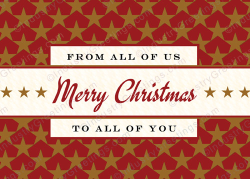 All of Us Stars Christmas Card