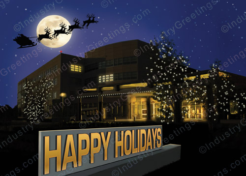 Commercial Property Christmas Card