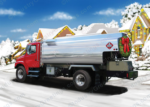 Warm Neighborhood Holiday Card