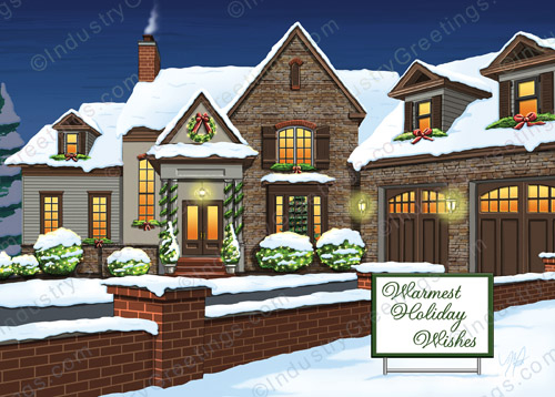 Stone Mason Christmas Card